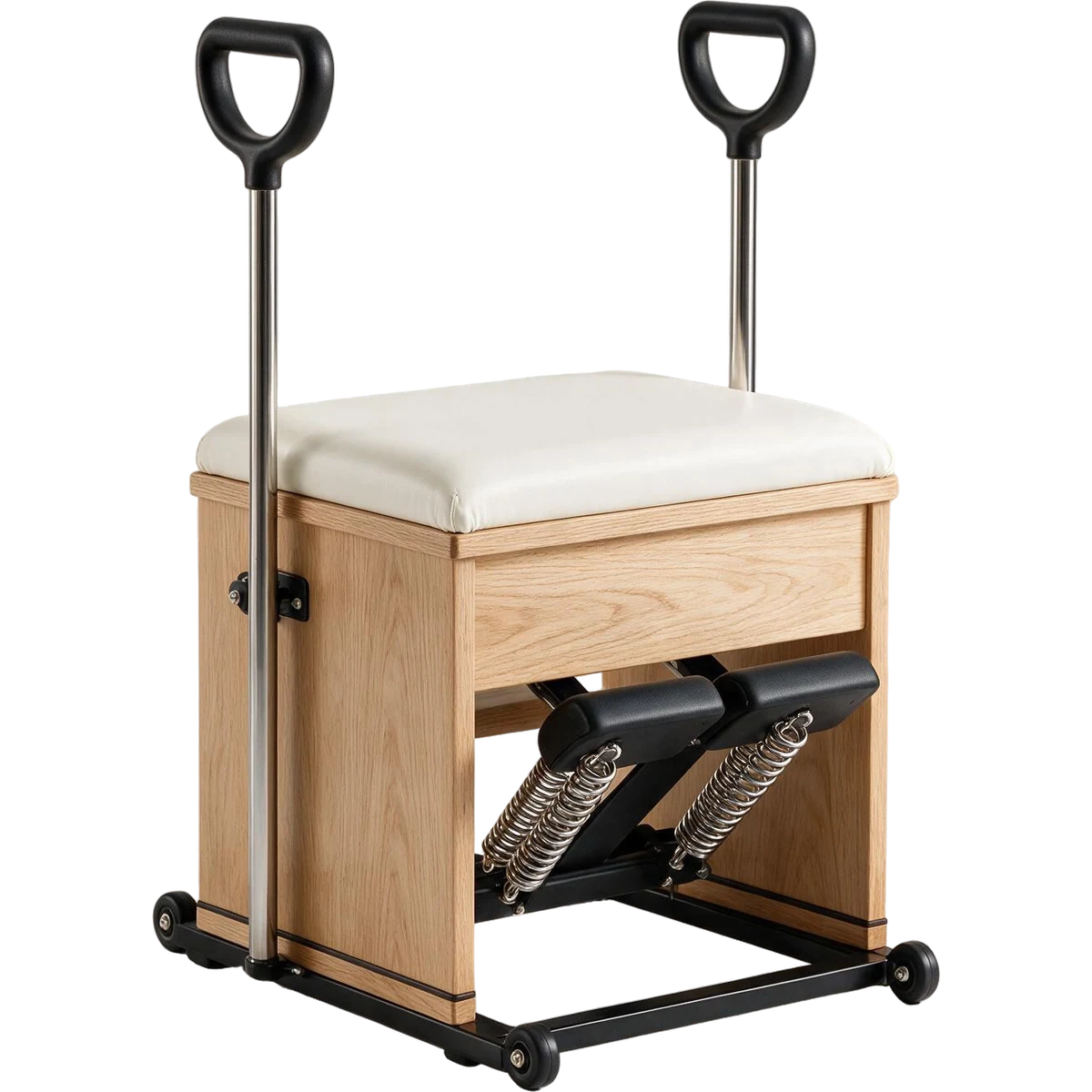 Interaktives 3D-Modell eines Pilates-Chair, zum Drehen